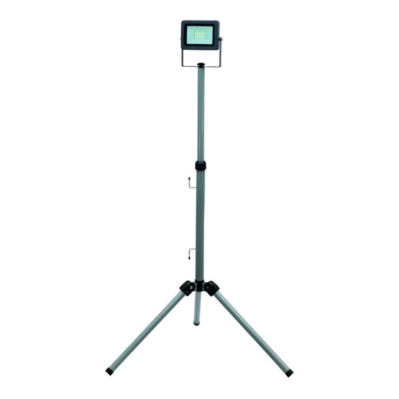 REV LED-Arbeitsleuchte Flare 10W Stativ silber-anthrazit