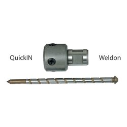 ALFRA Adapter KB Quick IN Aufn. Weldon