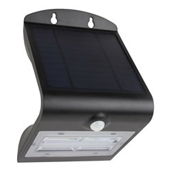 REV Solar LED Butterfly 3,2W schwarz mit Bewegungsmelder