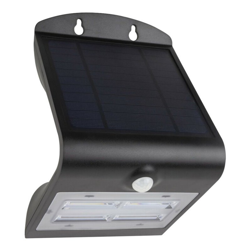 REV Solar LED Butterfly 3,2W schwarz mit Bewegungsmelder