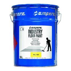 A.M.P.E.R.E. Bodenmarkierungsfarbe Traffic Industry Floor Paint 5L gelb