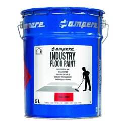 A.M.P.E.R.E. Bodenmarkierungsfarbe Traffic Industry Floor Paint 5L rot