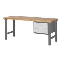 STIER Werkbank Premium mit 3 Schubladen