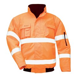 SAFESTYLE Warnpilotenjacke Tom, Gr. XL, orange