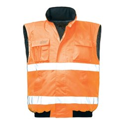 SAFESTYLE Warnpilotenjacke Tom, Gr. 2XL, orange