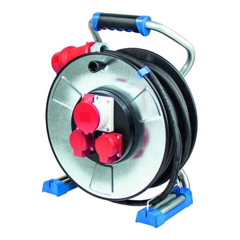 as-Schwabe Metall-Kabeltrommel XPERTS IRON-COAT 25 m