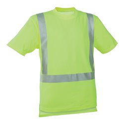 WATEX Warn-T-Shirt leuchtgelb, Gr. S