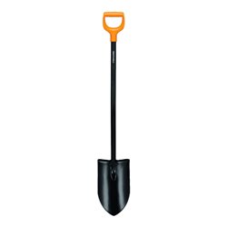 Fiskars Spaten XL Blatt spitz langer Stiel Solid+