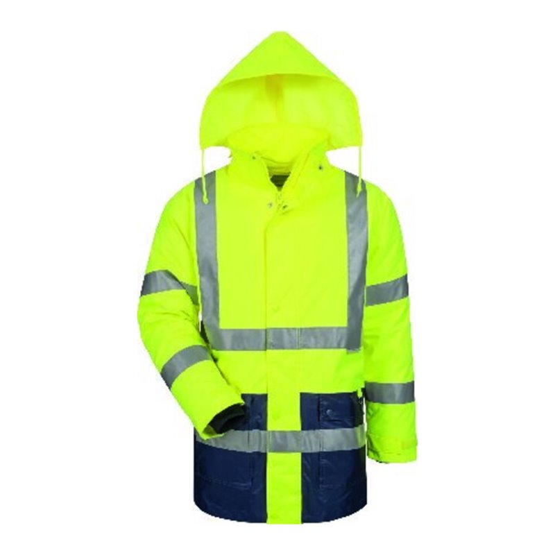 SAFESTYLE Warnparka, Gr. XXL gelb/blau