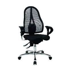 SITNESS Drehstuhl 15 blau/schwarz