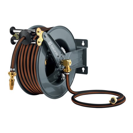 GEKA Schlauchaufroller plus ,PA30GSK, inkl 25m-EPDM-Schlauch EURO TRIX 3/4
