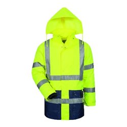 SAFESTYLE Warnparka, Gr. XL, orange/blau