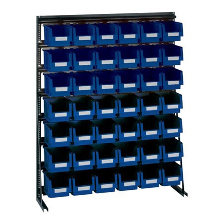 LA-KA-PE Vario-Regal V10D mit 42 PLK-Kästen, blau