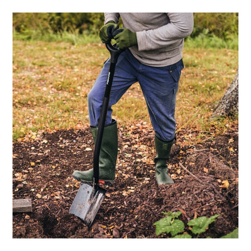 Fiskars Gärtnerspaten spitz Ergonomic Pro