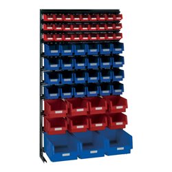 LA-KA-PE Vario-Regal V14G mit 62 PLK-Kästen