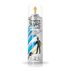 AMPERE TRAFFIC PAINT Bodenmarkierspray Traffic Extra 500ml gelb