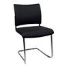 Besucher-Stuhl Visit20 m.Polster,schwarz