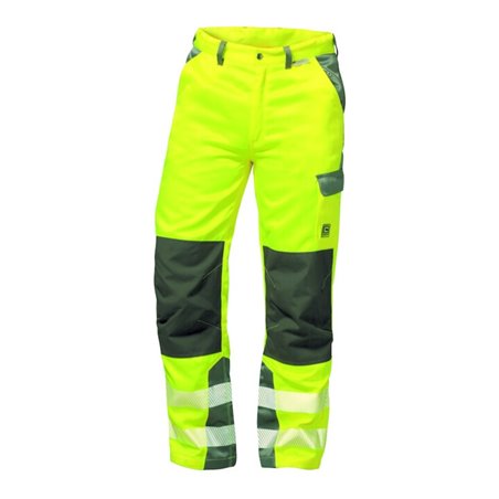 Elysee Warnbundhose Paris, Gr. 58, gelb/grau