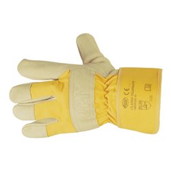 stronghand Handschuh Elephant, Schweins leder, gelb