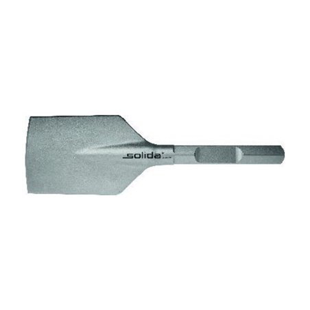 solida Spaten 400 x 125 mm sechskant 28 mm
