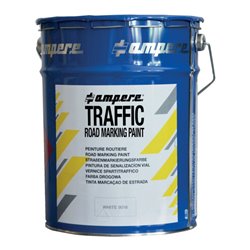 AMPERE TRAFFIC PAINT Straßenmarkierungsfarbe Traffic Paint 5kg weiß Road Marking Paint