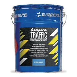 AMPERE TRAFFIC PAINT Straßenmarkierungsfarbe Traffic Paint 5kg blau Road Marking Paint