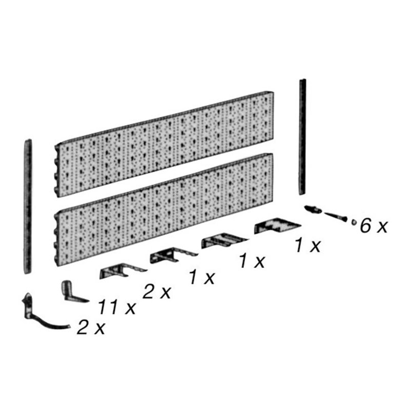 DIY, Heimwerkerdepot Grundeinheit komplett weiß