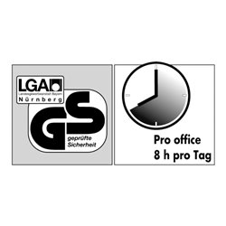 Drehstuhl Trend 10 Synchro 10 schwarz