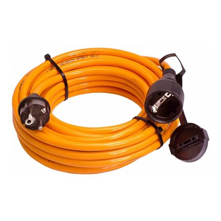 as-Schwabe PROFI-Verlängerungskabel 10m H07BQ-F 3G2,5 orange