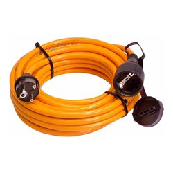 as-Schwabe PROFI-Verlängerungskabel 25m H07BQ-F 3G2,5 orange