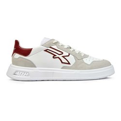 U-Power Berufshalbschuh VENOM OB SR, weiß/beige/rot Gr. 37