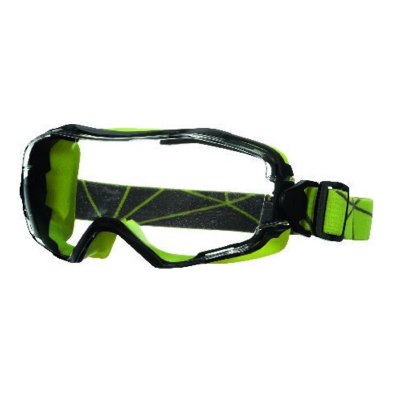 3M Vollsichtbrille 6000, grün, PC, klare Scheibe