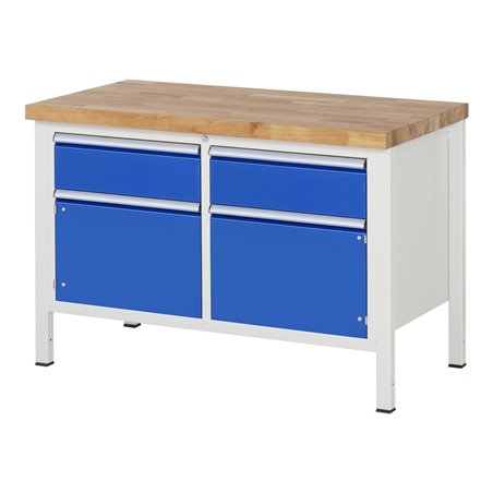 Rau Werkbank 8466 840 mm Buche-Massiv-Platte