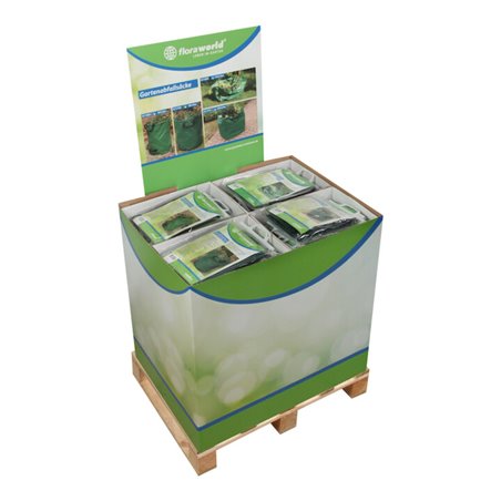 floraworld Gartenabfallsäcke u.-tasc hen FWDisplay