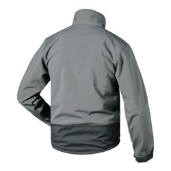 Elysee Jacke Beta, Softshell, Gr. S, grau/schwarz