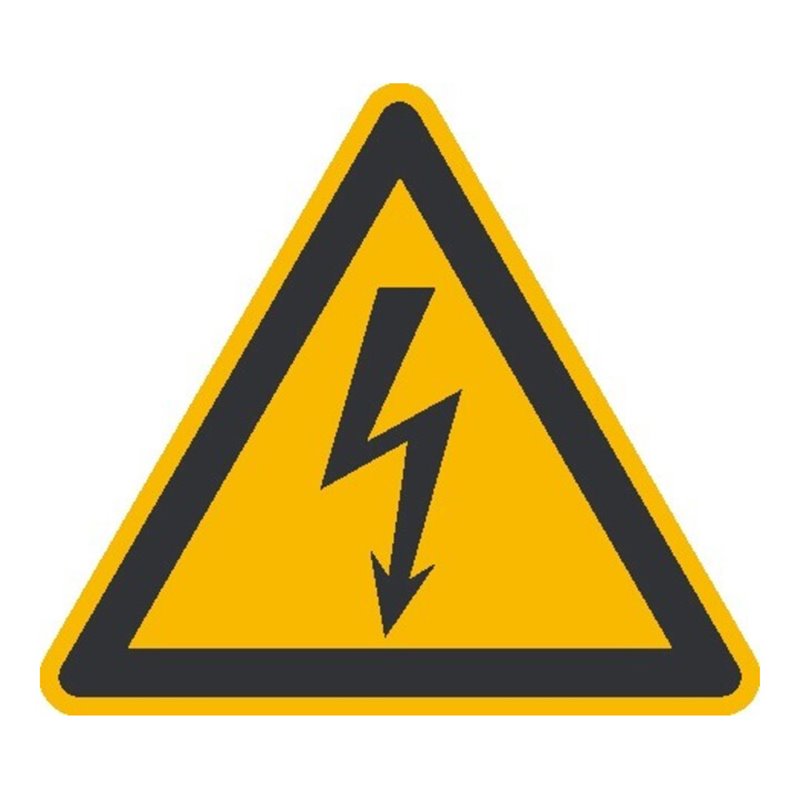SafetyMarking Warnschild Fol 500 St. elektr.Spannung SL100mm