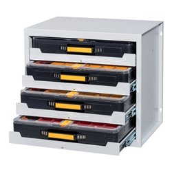 allit Kofferschrank für Kleinteilekoffer