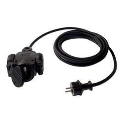 Dreiwegekupplung m. 10 m Leitung H07RN-F 3 G 1,5