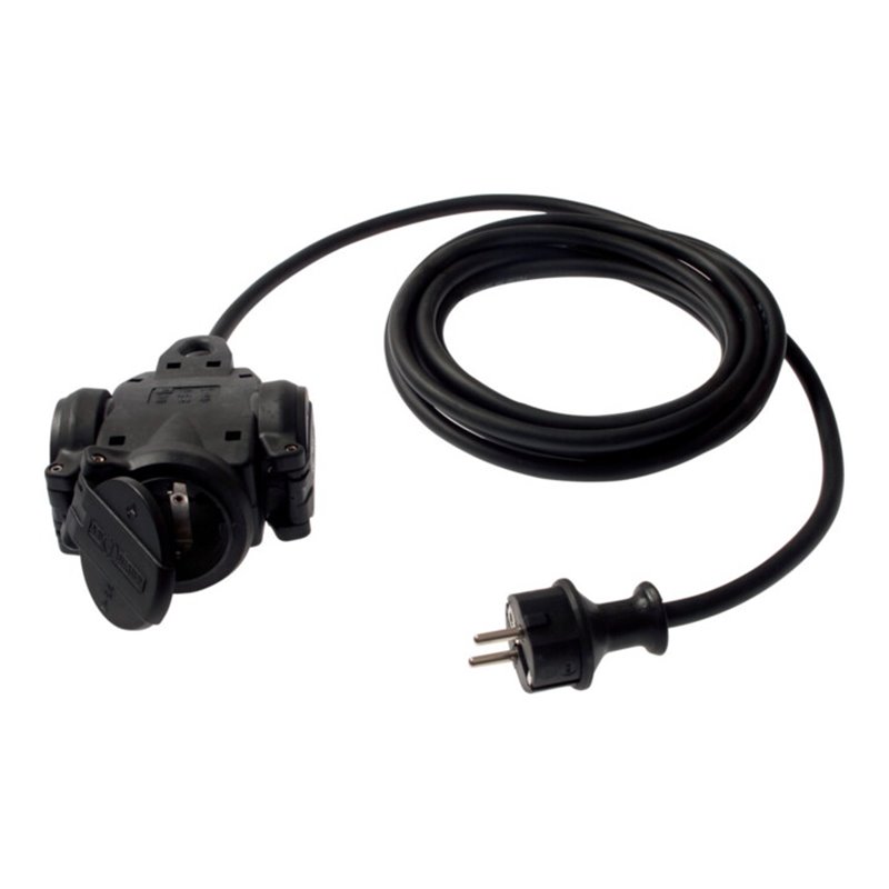 Dreiwegekupplung m. 10 m Leitung H07RN-F 3 G 1,5