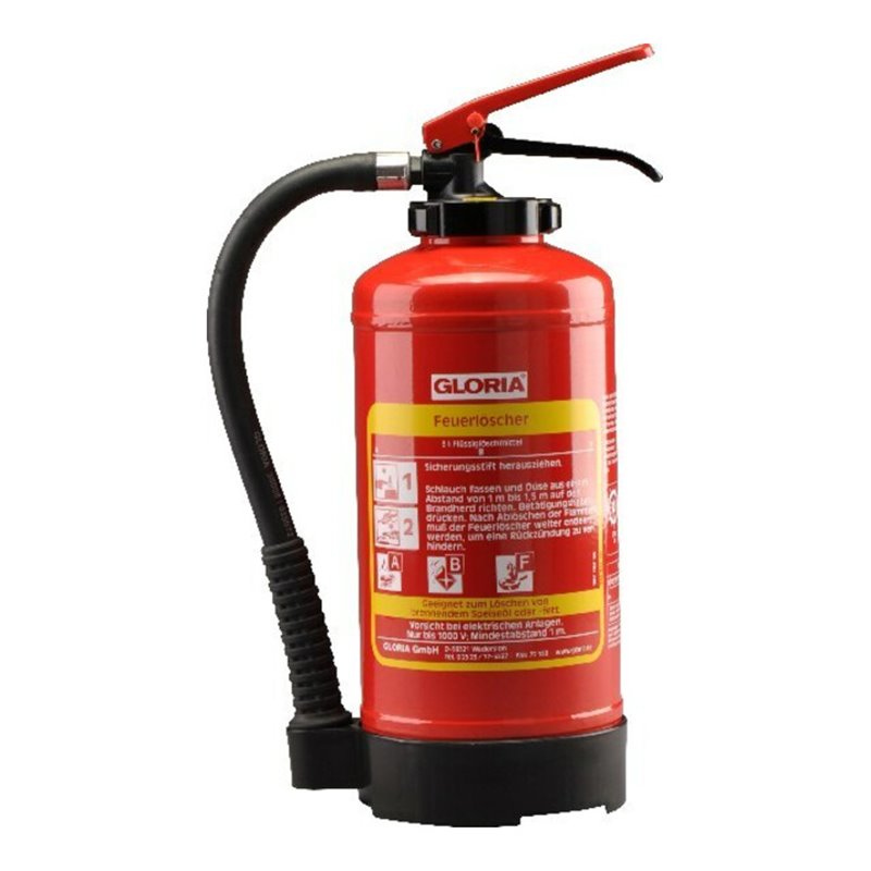 GLORIA Fettbrand-Aufladelöscher 6 Liter FA 6 EASY fluorfrei