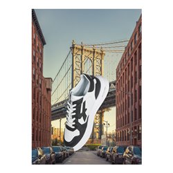 U-Power Berufshalbschuh JAYDON OB SR, weiß/schwarz Gr. 36