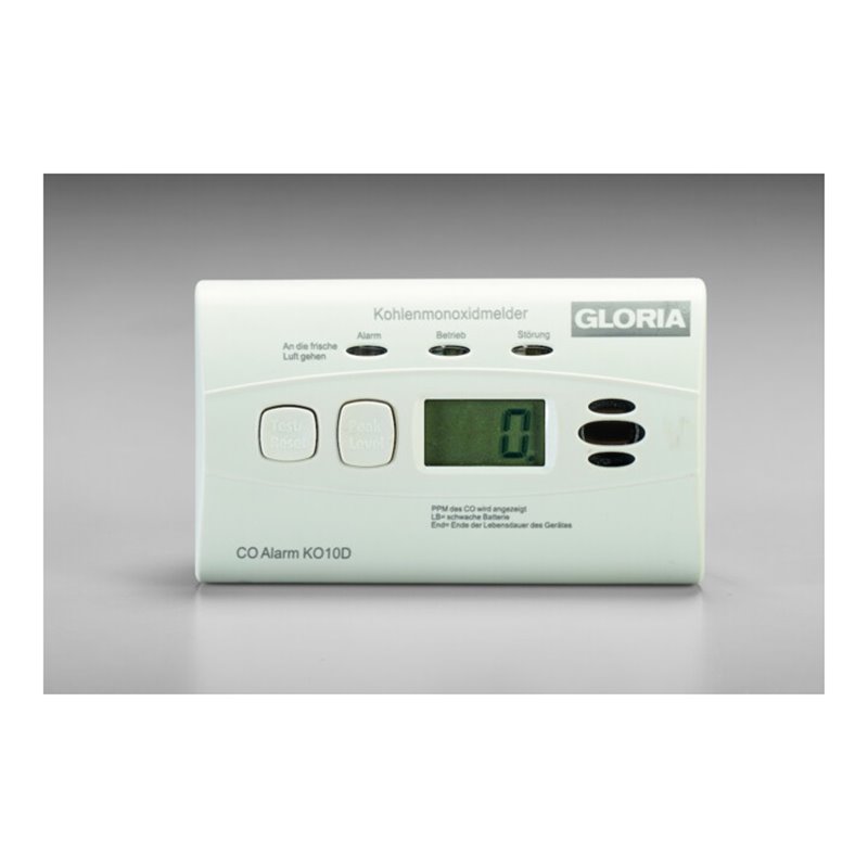 GLORIA Kohlenmonoxidmelder KO10D mit Display
