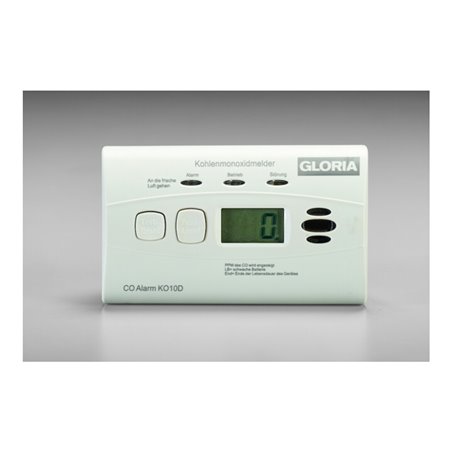 GLORIA Kohlenmonoxidmelder KO10D mit Display
