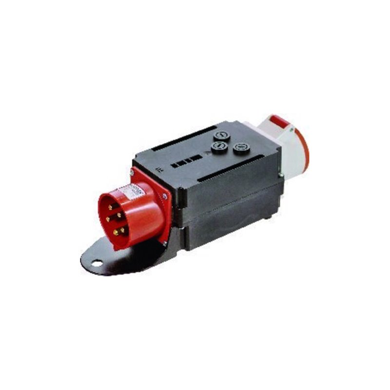 as-Schwabe Adapter MIXO 32 auf 16A mit Sicherungen CEE 400V