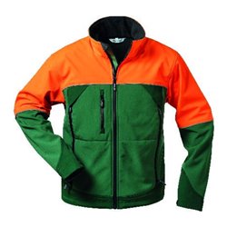 Elysee Forstjacke Sanddorn, Soft shell,Gr.S,grün/orange