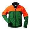 Elysee Forstjacke Sanddorn, Soft shell,Gr.S,grün/orange