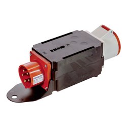 as-Schwabe Adapter MIXO mit Phasenw. 16A Phasenw. auf 32A Dose