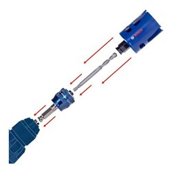 Bosch Lochsägenset Electrician 10 tlg. 20-64mm Construction Material EXPERT