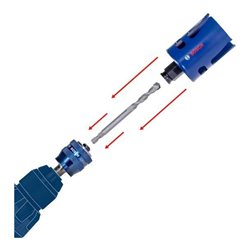 Bosch Lochsägenset Electrician 10 tlg. 20-64mm Construction Material EXPERT