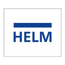 HELM Clipsblende 40mm,1700mm silberfarbig